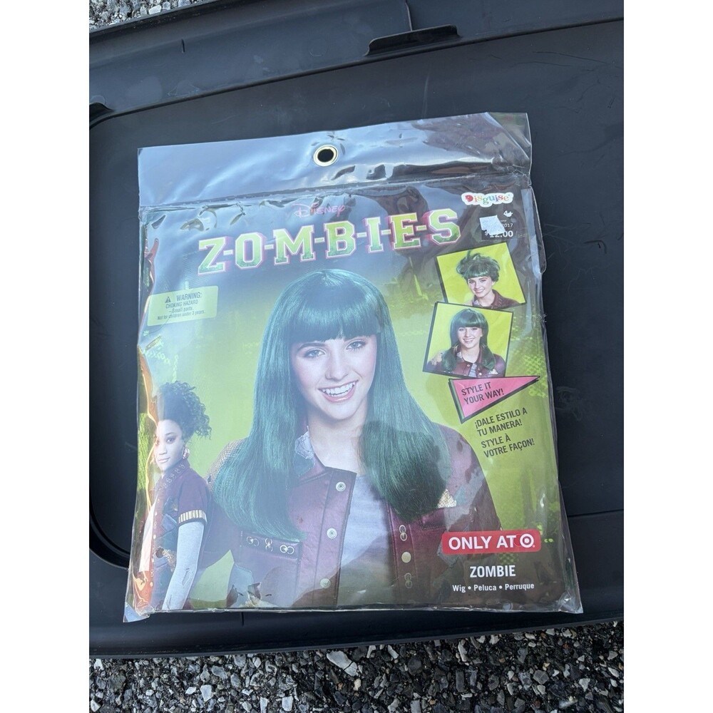 Disguise Disney Descendants Wig Green Halloween Costume Accessory